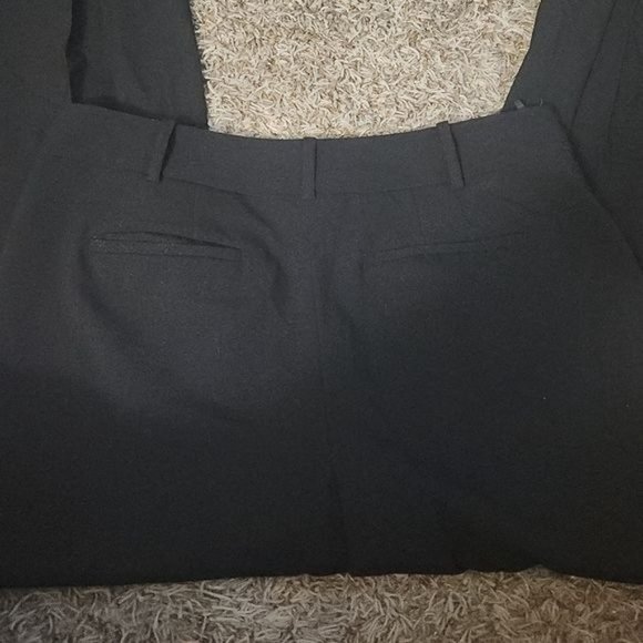Calvin Klein Size 8 Invisible Curvy Fit Black Business Casual Dress Pants - Picture 4 of 6